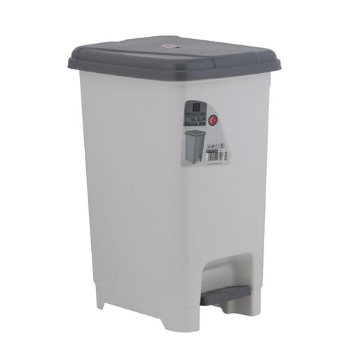 Pedal Dustbin , Rectangular Waste Bin Trash Can happyhome