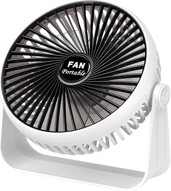 Personal Desktop Fan, Portable Desktop Table Fan Powered By USB happyhome