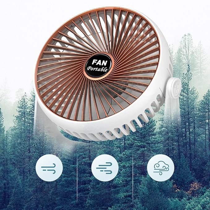 Personal Desktop Fan, Portable Desktop Table Fan Powered By USB happyhome