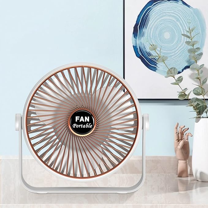 Personal Desktop Fan, Portable Desktop Table Fan Powered By USB happyhome