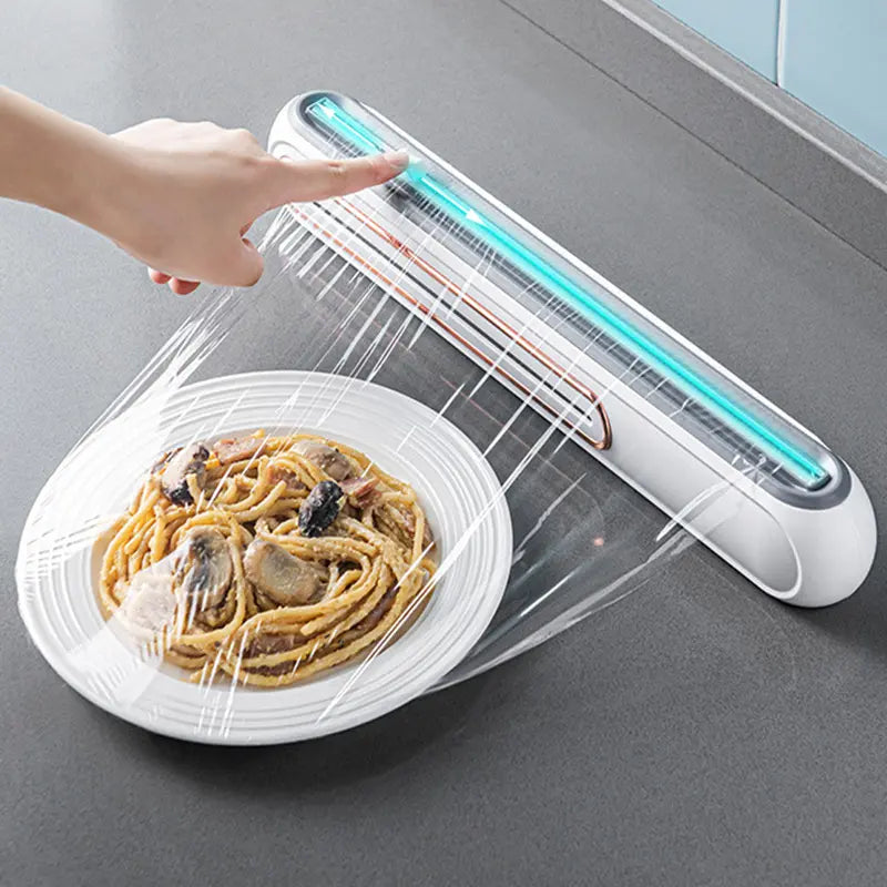 Plastic Film Cutter, Cling Film Dispenser happyhome