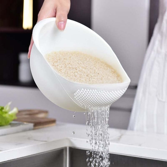 Rice Strainer , Rice Washing Bowl happyhome