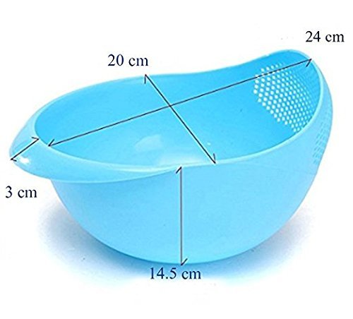 Rice Strainer , Rice Washing Bowl happyhome