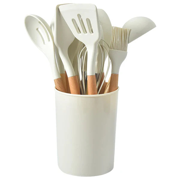 12 Pcs Kitchen Utensil Set, Cooking Set of Utensils