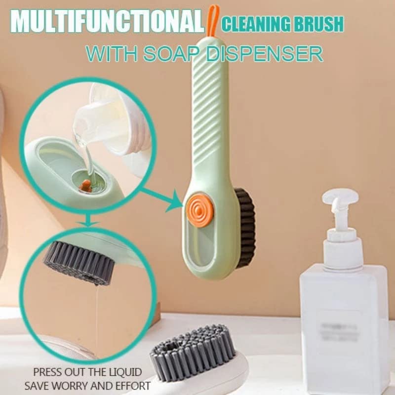 Shoe Cleaning Soap Dispensing Brush , Shoe Cleaning Brush happyhome