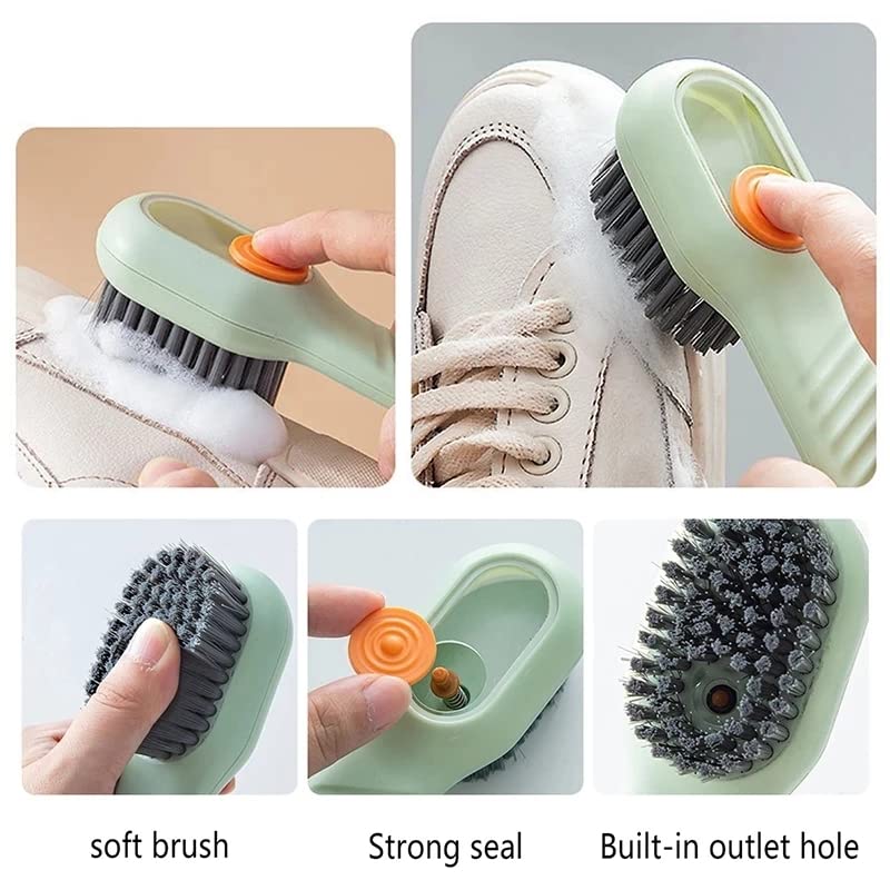 Shoe Cleaning Soap Dispensing Brush , Shoe Cleaning Brush happyhome