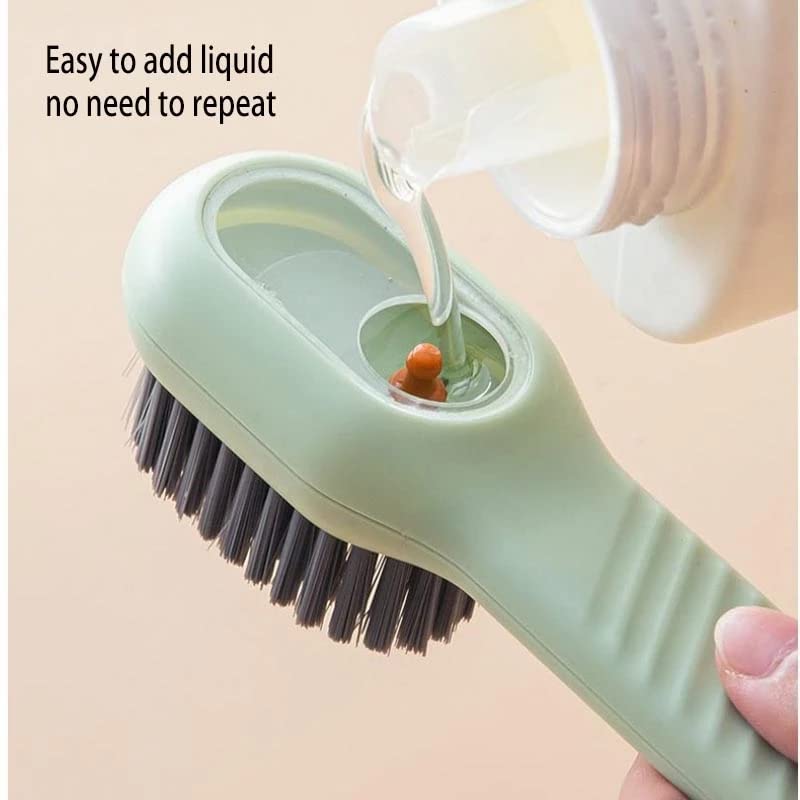 Shoe Cleaning Soap Dispensing Brush , Shoe Cleaning Brush happyhome