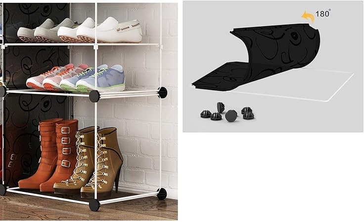 Single Column 6 Layer Shoe Rack Buy Online happyhome