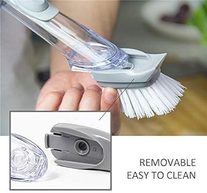 Soap Dispenser Brush , Cleaning Brush with Soap Dispenser happyhome