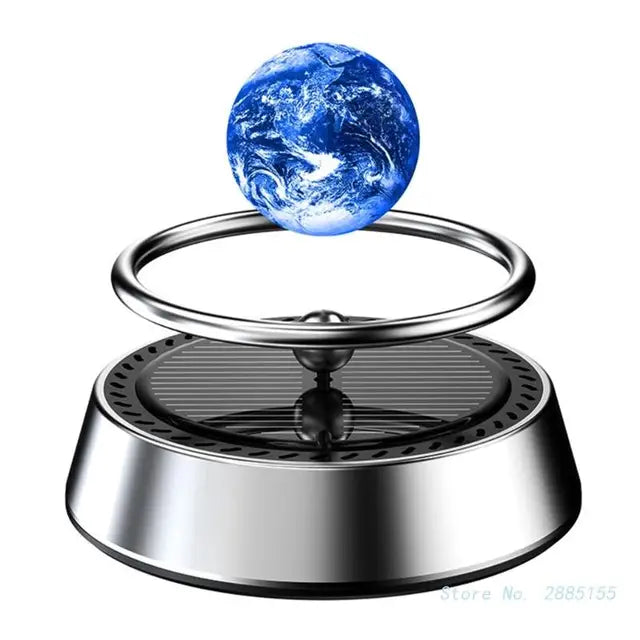 Solar Rotating Car Air Freshener, Car Aromatherapy Diffuser happyhome