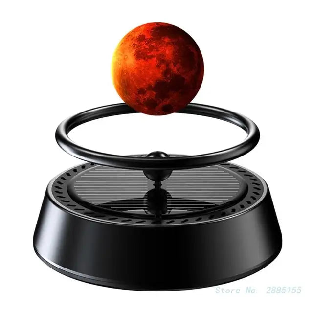 Solar Rotating Car Air Freshener, Car Aromatherapy Diffuser happyhome