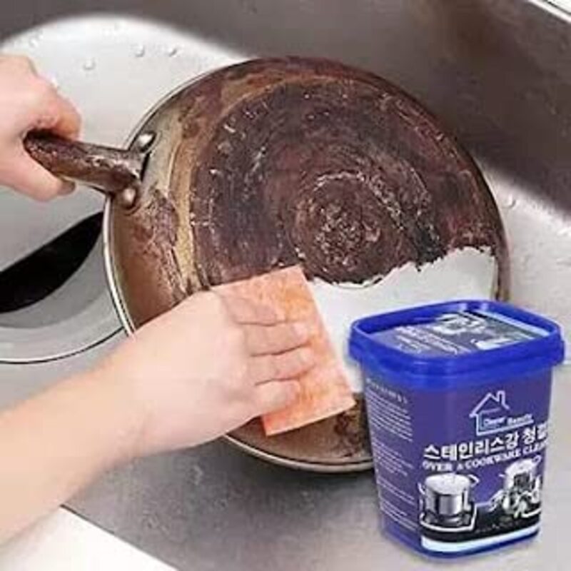 Stainless Steel Cleaner Paste, Oven & Cookware Cleaner Paste happyhome