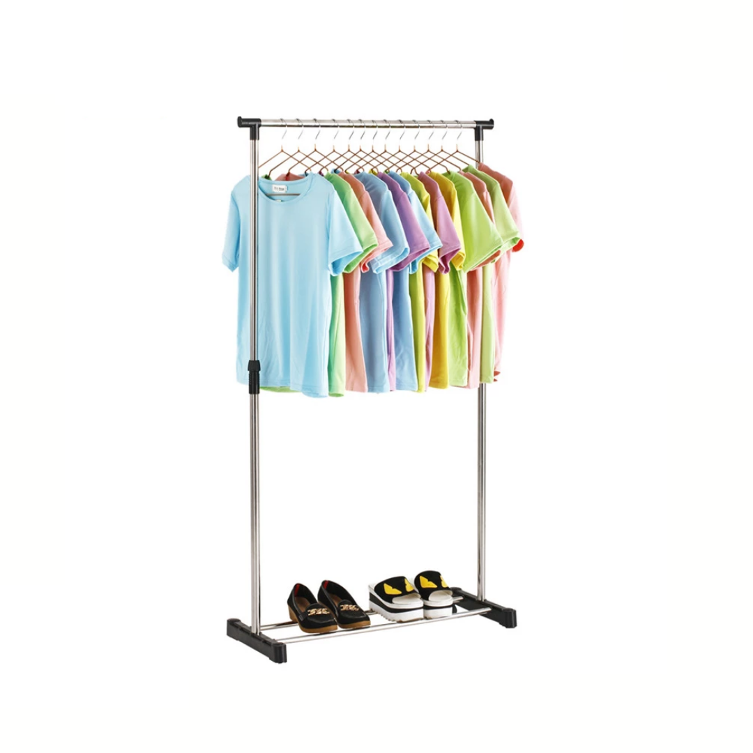 Steel Clothes Rack Single , Clothes Drying Rack Steel happyhome