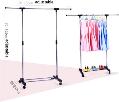 Steel Clothes Rack Single , Clothes Drying Rack Steel happyhome