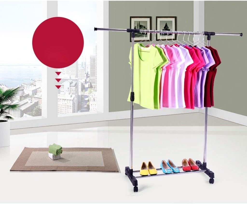 Steel Clothes Rack Single , Clothes Drying Rack Steel happyhome