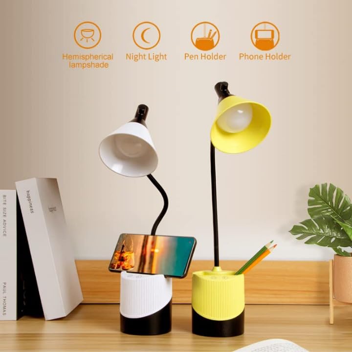 Study Table Lamp , Rechargeable Desk Lamp happyhome