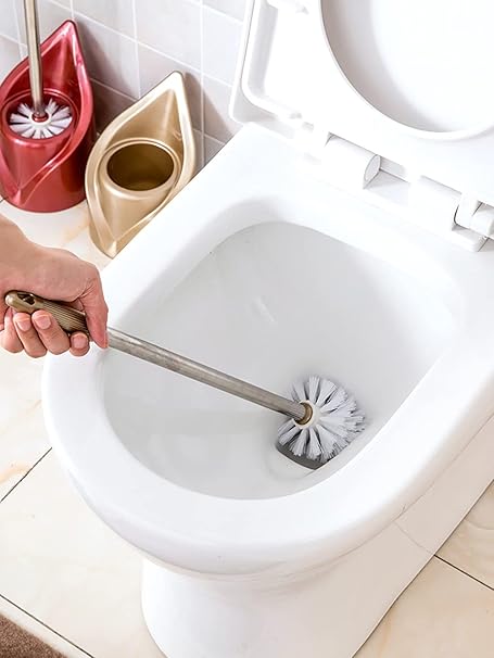 Toilet Cleaning Brush Set , Toilet Brush happyhome