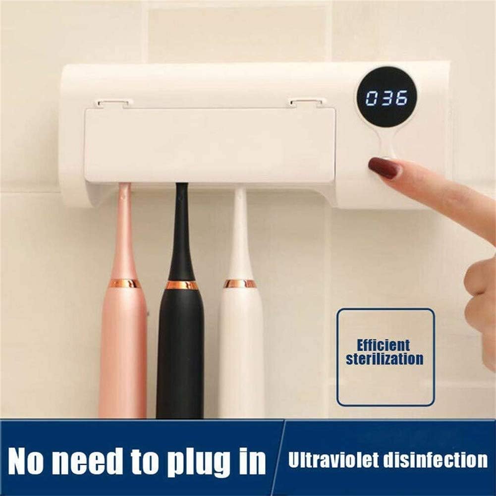 Toothbrush Holder , Electric UV Toothbrush Holder for Bathroom happyhome