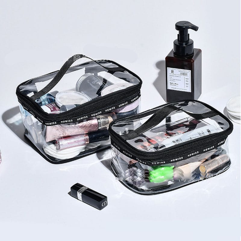 Transparent Travel Make up Bag happyhome