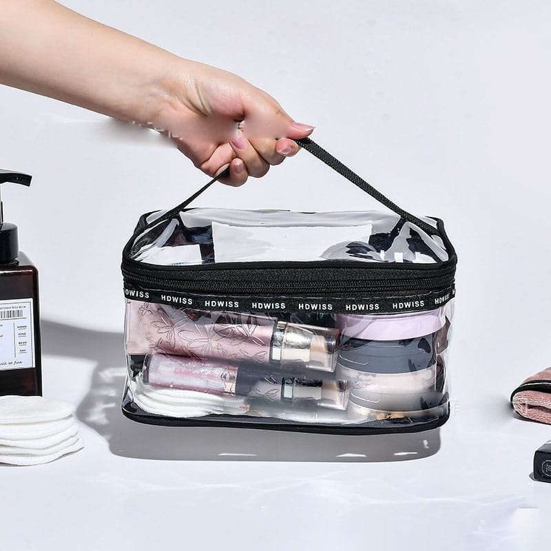 Transparent Travel Make up Bag happyhome