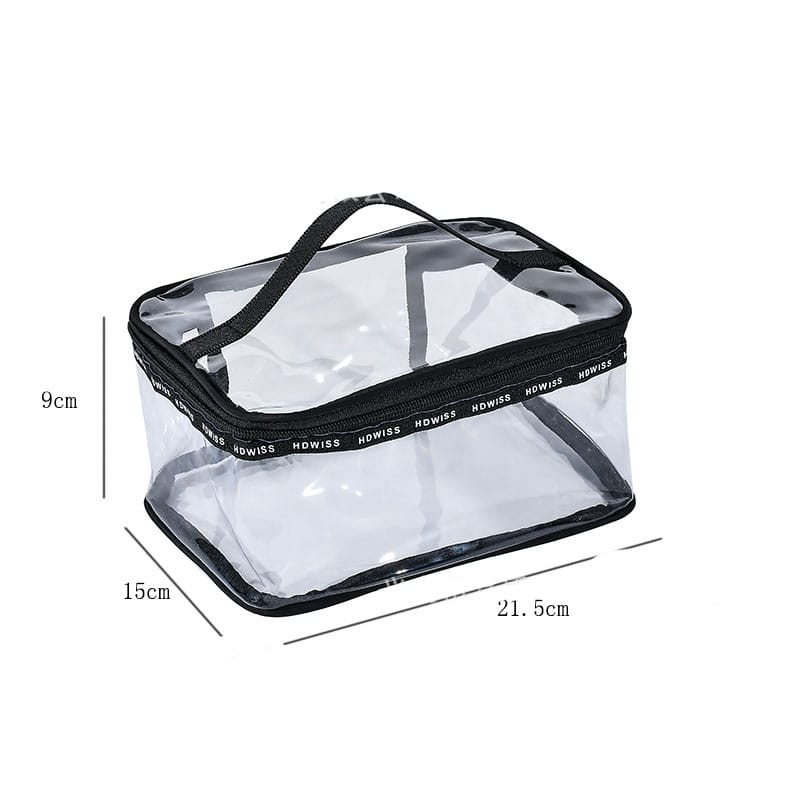 Transparent Travel Make up Bag happyhome