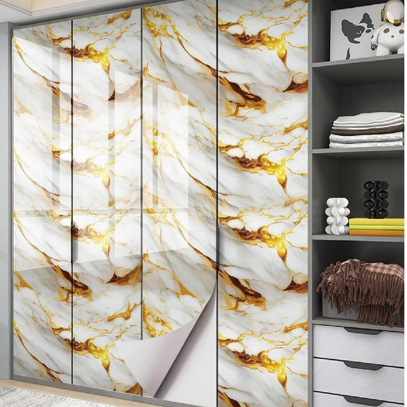 ملصق جداري مزخرف، بلاط جداري ذاتي اللصق