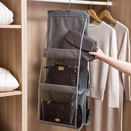 Wardrobe Hanging Bag organizer, Handbag Storage happyhome