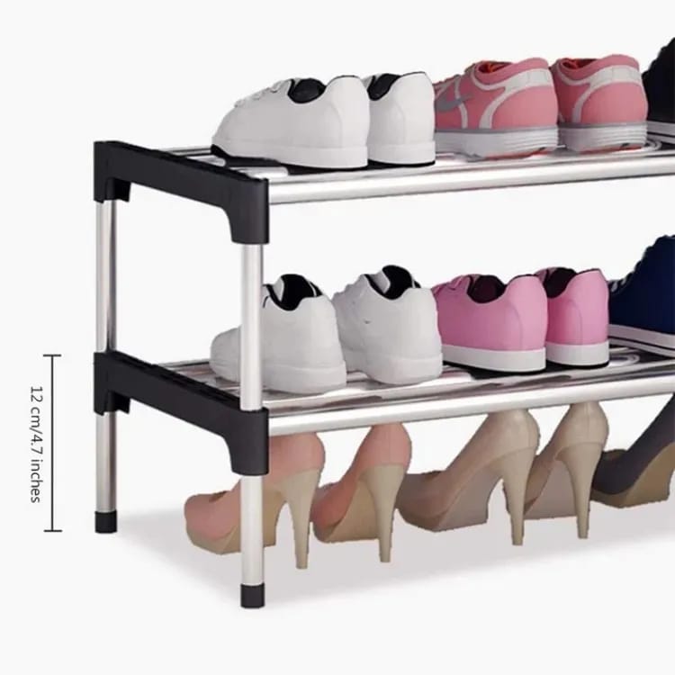 Metal Shoe Rack 7 Layer, Shoe Rack without Cover