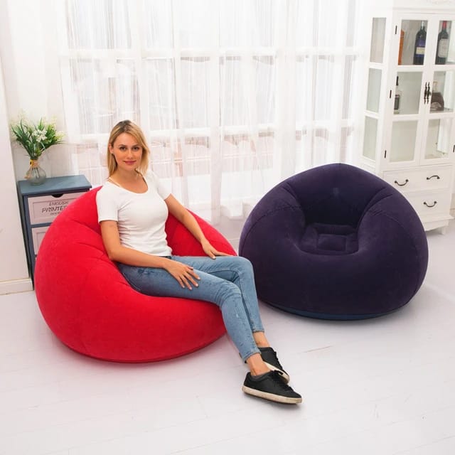 Inflatable Sofa Chair, Beanless Bag Inflatable Chair