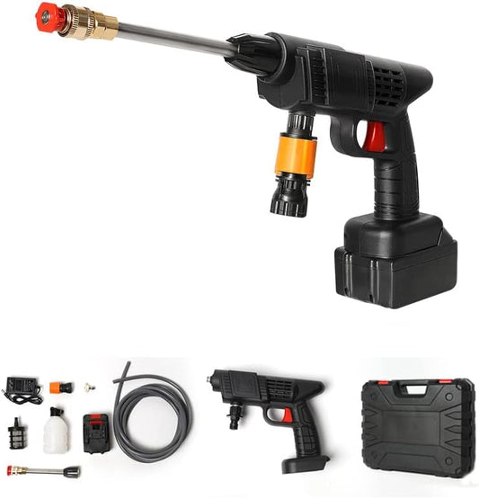 Rechargeable Car Wash Gun, Portable Cordless Power Washer