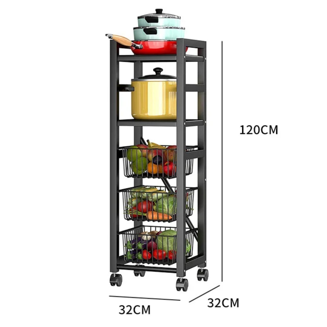 Kitchen Storage Rack, Vegetable Storage Rack