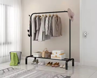 Metal Clothing Rack-Single,Coat Rack Clothes Stand Hanger