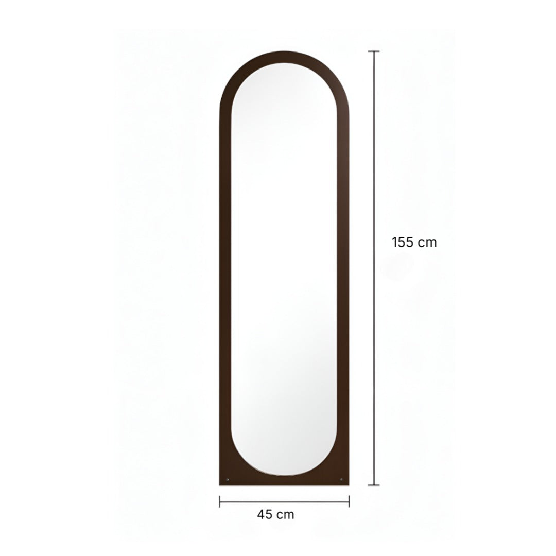 Standing Mirrors, Full-Length Mirror with Wooden Frame