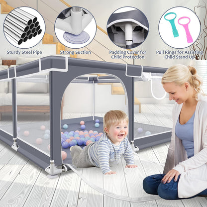 Baby Playpen,Play Yard Playpen for Babies and Toddlers