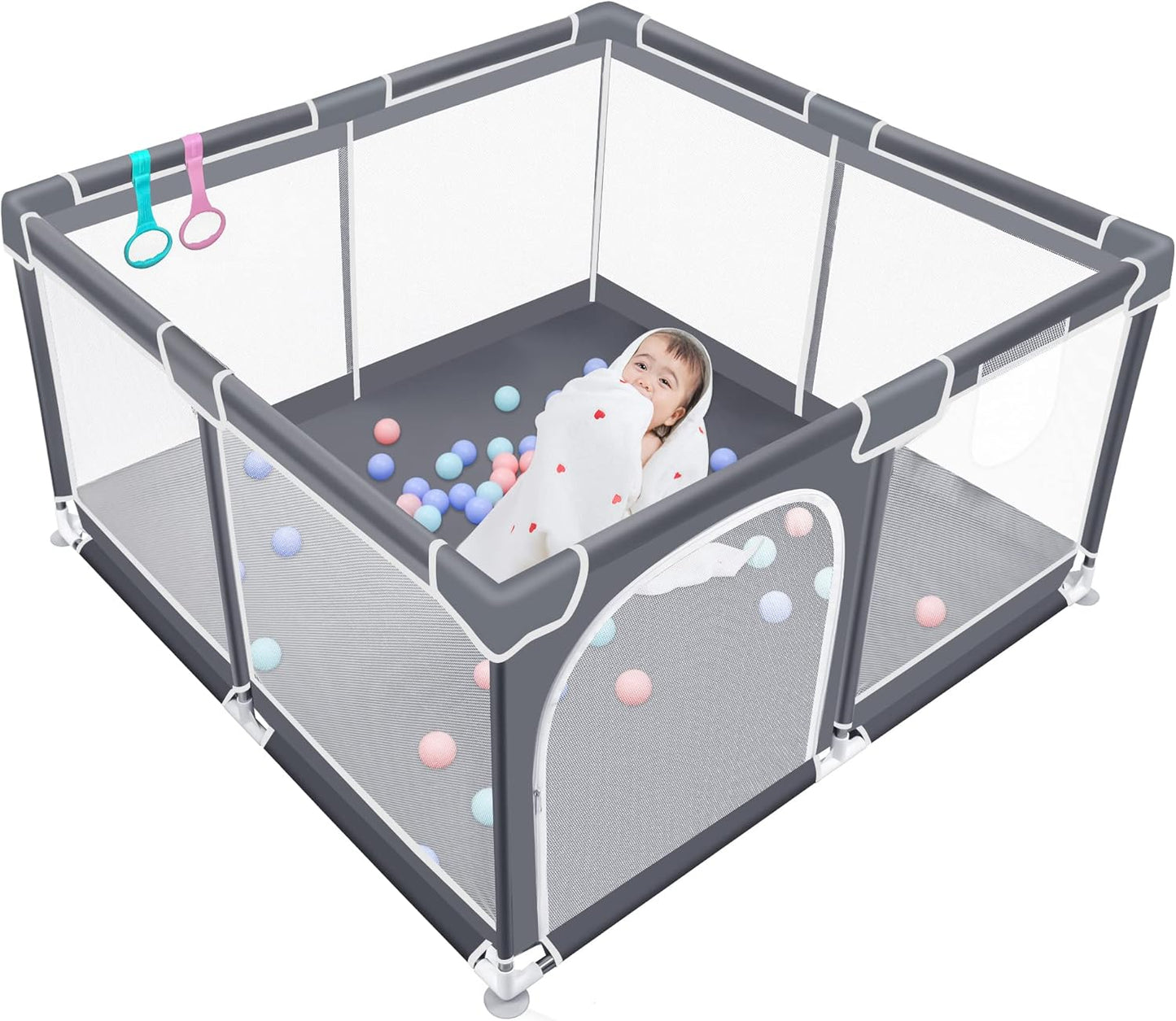 Baby Playpen,Play Yard Playpen for Babies and Toddlers