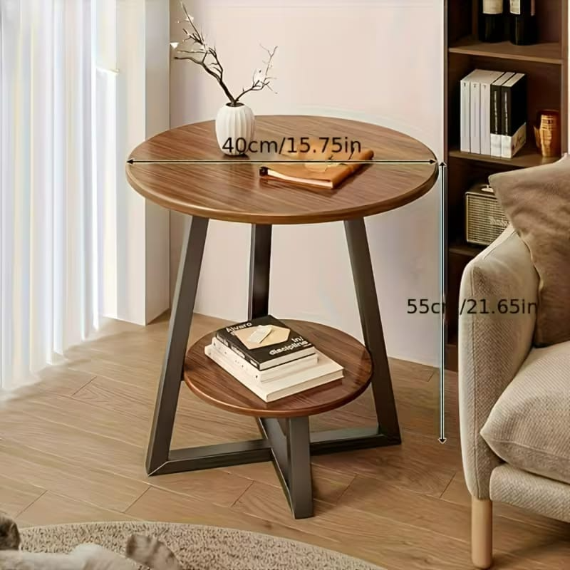 Round Side Table, 2 Tier Side Table,