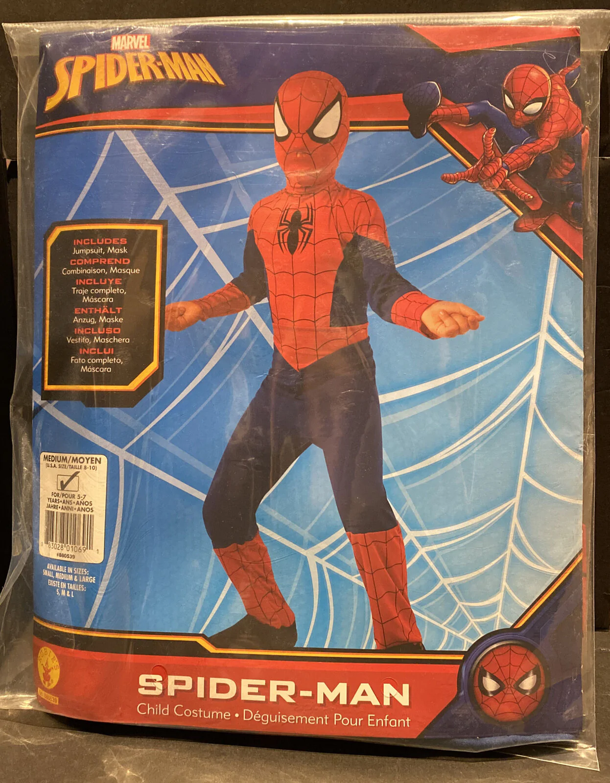 Spider-man Child Costume, Role play Set Spider Man